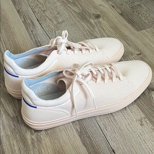 Rothy's The RSO2 Men's Size 12 Bone White Low Top Woven Lace-Up
Sneakers